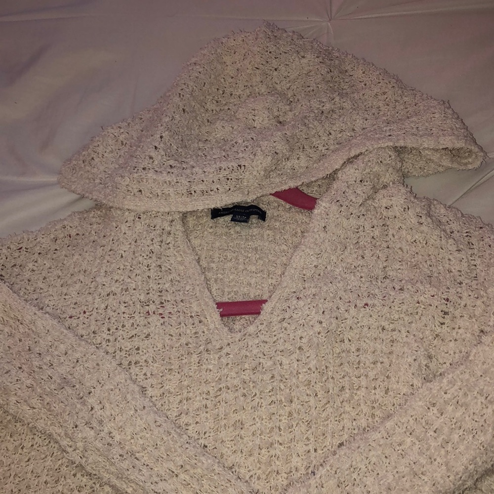 American Eagle Sweater w/ Hood